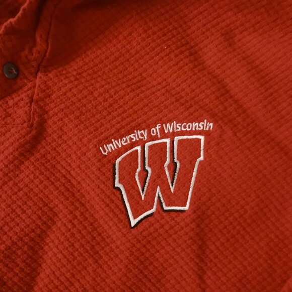 Wek the World Vintage University of Wisconson Quilted Jacket 100% Cotton Size M - Picture 2 of 3